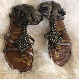 Sam Edelman gladiator sandals sz 7 A++ condition